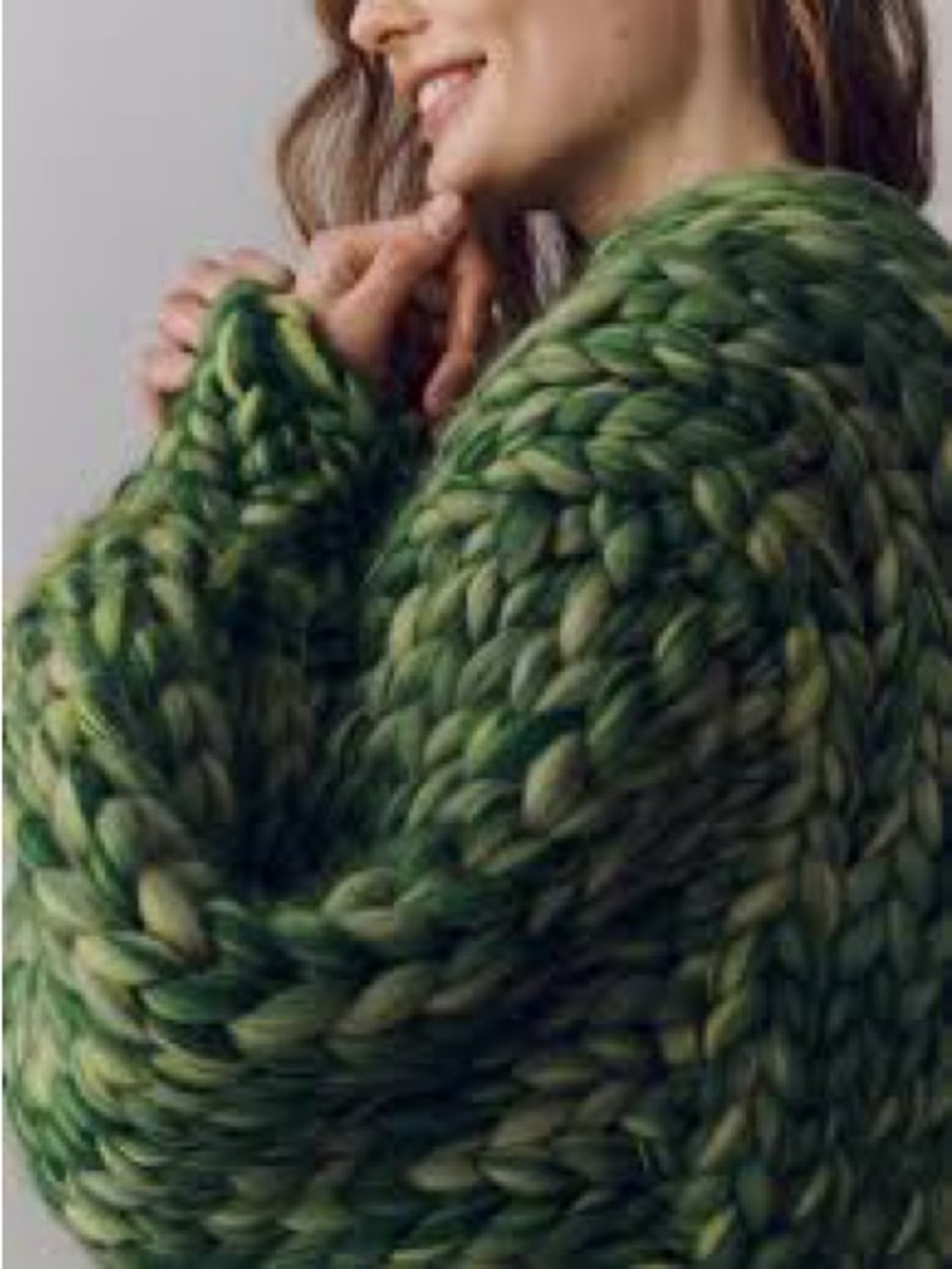 Hope Macaulay Colossal Wool Cardigan NWT Size M/L HANDMADE - Picture 3 of 8